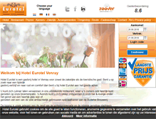 Tablet Screenshot of hoteleurotel.nl